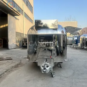 Carrito de Comida Móvil Personalizado, Quiosco, Remolque de Comida Rápida para Pizza y Barbacoa - Product Image 5