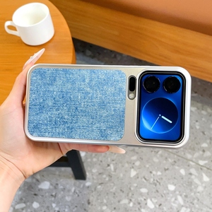 เคสโทรศัพท์หนังยีนส์แบบแม่เหล็กแฟชั่นสำหรับ Xiaomi 17 PRO MAX 15 17เคสหลังแบบชาร์จไร้สายเป็นพิเศษ - Product Image 4