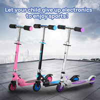 Vente de jouets pour enfants, trottinette à pousser avec lumière LED, trottinette de sport, trottinette pliable pour enfants