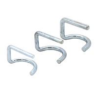 235 Goupilles en acier à verrouillage par gravité, type queue de cochon, Goupilles en G, Composant antirouille pour échafaudages extérieurs et accessoires de fixation d'échelles