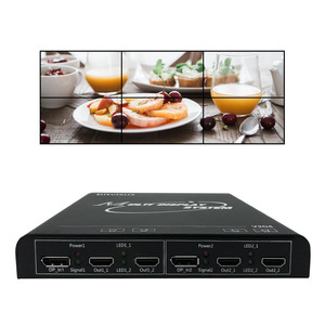 8K penampil Multi layar penggunaan paralel layar besar 2-in 4-keluar penampil Multi layar 1x2 2x2 Pixel-to-pixel Expander Multi-Screen - Product Image 5