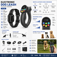 PD 800 Wiederaufladbare Wasserdichte Elektronische Hundeleine für Katzen & Hunde mit Fernbedienung, Automatischem Trainingsmodus und Spannungserkennung