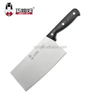 Couteau à découper chinois QXF Nouvelle collection Design spécial Couteau à découper de cuisine en acier inoxydable avec manche en plastique