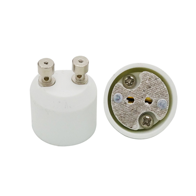 Ceramic Adapter GU10 to G4 G5.3 G6.35 Lamp Holder Adaptor Socket Fitting Adapters Converter CE RoHS