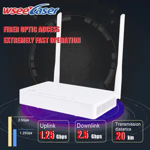 WSEE nuevo 1GE 3FE 2,4 GHz 5dBi onu iptv wifi epon gpon xpon onu ont con wifi catv para FTTH