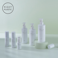 GTC kemasan PETG kustom 30/50/60/80/100/120/150ML botol pompa Lotion Serum Minyak rambut kosong kosmetik dengan pompa plastik