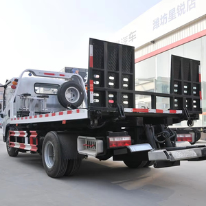FAW Chine – Nouveau modèle de dépanneuse diesel à plateau, la plus vendue, avec treuil à levage manuel pour dégagement d'obstacles – En promotion - Product Image 1