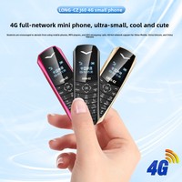 Mini Teléfono Celular con Doble SIM y Banda de Frecuencia Global 4G, Compacto y Portátil con Pantalla de 2.8 Pulgadas para Estudiantes y Personas Mayores, Modelo J60+