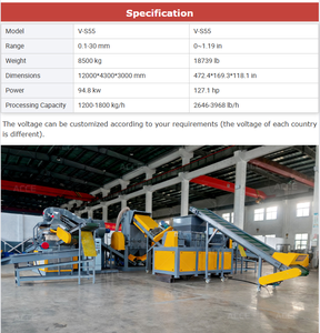 Cooper granulator cáp đồng dây lột Máy phế liệu dây cáp tái chế máy đồng hạt cho tái chế sân sử dụng - Product Image 2