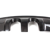 Kits de diffuseur arrière en fibre de carbone MK6 pour Volkswagen Golf VI 6 R20 Pare-chocs