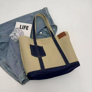 Sacs shopping en toile très demandés, écologiques, recyclables et réutilisables, avec impression de logo personnalisée - Product Image 3