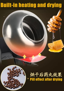 Multifunctionele Commerciële Chocolade <span class=keywords><strong>Coating</strong></span> <span class=keywords><strong>Machine</strong></span> Automatische Roterende Elektrische Ronde Voedsel Noten Suiker Candy <span class=keywords><strong>Coating</strong></span> <span class=keywords><strong>Machine</strong></span> - Product Image 3