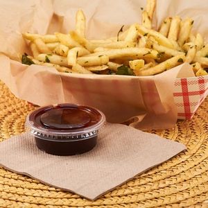 Duy nhất tường nước sốt có thể thả BPA-free tái sử dụng cốc cho thực phẩm alimentaire réutilisable récipient nước sốt - Product Image 5