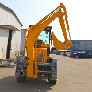 Động cơ diesel phía trước <span class=keywords><strong>loader</strong></span> backhoe <span class=keywords><strong>Loader</strong></span> cho công trình xây dựng - Product Image 4