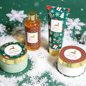 Coffret cadeau <span class=keywords><strong>de</strong></span> Noël 5-en-1 pour le bain et le corps pour enfants |   Ensemble <span class=keywords><strong>de</strong></span> soin <span class=keywords><strong>spa</strong></span> personnalisable <span class=keywords><strong>de</strong></span> luxe avec huile <span class=keywords><strong>de</strong></span> douche exfoliante |   Approvisionnement en gros direct d'usine - Product Image 3