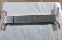 Plaques en aluminium-cuivre refroidies par liquide, utilisées dans les domaines de la fabrication de sources de rayons X et d'équipements de chauffage