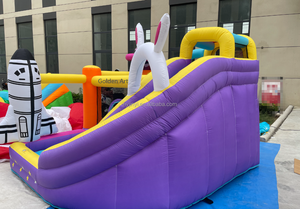 Modèles d'avions personnalisés de haute qualité, trampolines gonflables, vaisseaux spatiaux, châteaux gonflables, prix d'usine, châteaux gonflables - Product Image 5