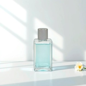 Hình chữ nhật nước hoa rỗng chai mỹ phẩm Bao bì hộp Lotion bơm Chai <span class=keywords><strong>60ml</strong></span> nước hoa chai thủy tinh - Product Image 3