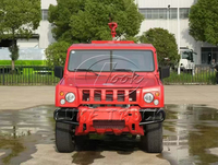 Truk Penyemprot Air 4WD Bertenaga, Sasis Tangguh 4x4, Tangki Air Darurat untuk Kondisi Jalan yang Kompleks