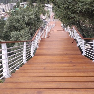 Sinh Học Sửa Đổi Ngoài Trời <span class=keywords><strong>Decking</strong></span> Gỗ Chất Liệu 20Mm Dày Không Thấm Nước Bền Boong Hội Đồng Quản Trị Cho Vườn Đường Đi Và Sân Thượng - Product Image 1