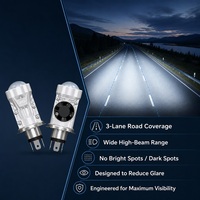 Projecteur LED RCD H4 HS1 pour moto, lentille de projecteur avant, ampoule de phare miniature 12V AC/DC, CSWH0111L, conforme à la norme ECE R149
