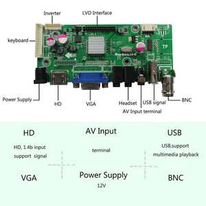 Carte de circuit imprimé personnalisée VGA 2AV et écran tactile PC B101UAN02.1 <span class=keywords><strong>10</strong></span>,1 pouces 1920x1200 écran LCD IPS - Product Image 2