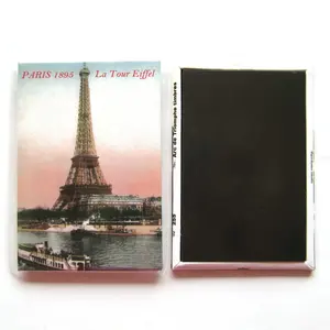 Magnet kulkas Perancis Paris Magnet souvenir wisata kota romantis untuk kulkas