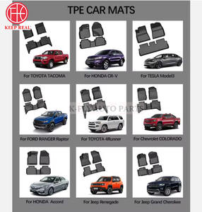 NIAO Tapis <span class=keywords><strong>de</strong></span> voiture en Tpe Tapis <span class=keywords><strong>de</strong></span> voiture avant arrière pour Ford Explorer (sept sièges) 2019 + Tapis <span class=keywords><strong>de</strong></span> sol <span class=keywords><strong>de</strong></span> voiture en TPE <span class=keywords><strong>de</strong></span> haute qualité - Product Image 6