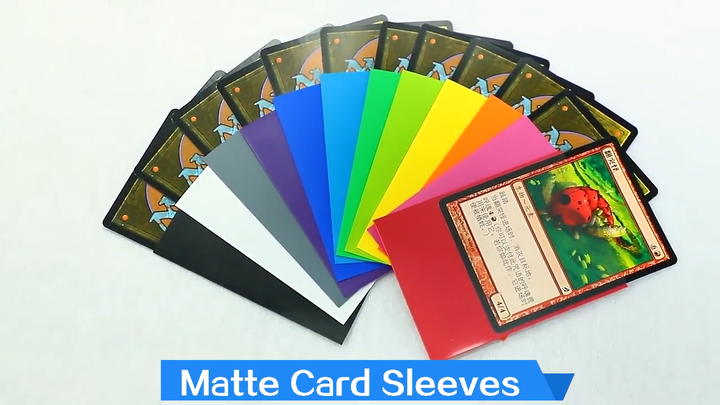 frosted card sleeves Asgaardian Clear Standard Sleeve – Gaming Library With 12 vibrant colors to choose from Ultra Pro Pokemon Deck Protector