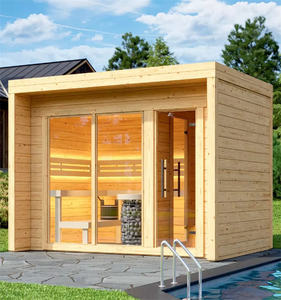 Sauna personalizzata della fabbrica della Cina per 6 persone sauna intelligente tradizionale per usare la cabina all'aperto - Product Image 6