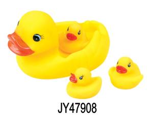 Cao su mềm tắm vịt cho bé chơi bồn tắm Đồ chơi cao su Vịt Tắm Đồ chơi - Product Image 4