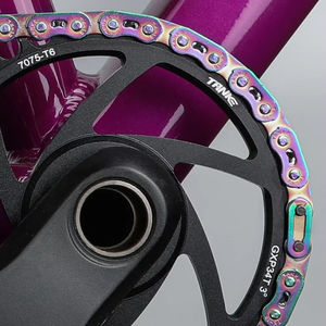 Cadenas de Bicicleta de una sola velocidad TANKE, <span class=keywords><strong>Cadena</strong></span> de Bicicleta de Montaña de 1 Velocidad, 100L, Piezas de Ciclismo de una sola velocidad para MTB, BMX Actual - Product Image 6