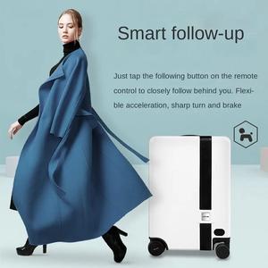ARTVZ Smart Follow Luggage Auto-Following <b>Suitcase</b> APP Control 20/<b>24</b> <b>Inch</b> USB Charging Carry-on Travel ABS Lock Zipper Closure - Product Image 3