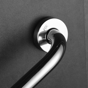 Barra de apoyo de acero inoxidable Wei Liang 304 con acabado brillante para baño, barra de seguridad para inodoro para personas mayores - Product Image 3