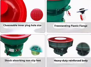 Machine de polissage <span class=keywords><strong>vibratoire</strong></span> pour instruments de <span class=keywords><strong>musique</strong></span> en laiton et quincaillerie - Product Image 4