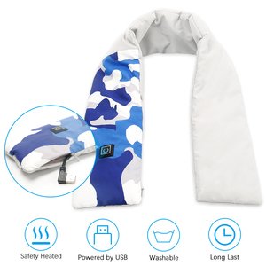 In Stock Fashionable Wholesale Winter Small <strong>Scarf</strong> 3 Level Small Electric <strong>Heated</strong> <strong>Scarf</strong> - Product Image 5