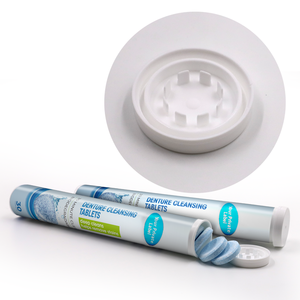 OEM/ODM tubo rimuovere la placca macchia cattivo odore pastiglie detergenti per protesi dentarie protezione denti apparecchi dentali più detergenti Tablet - Product Image 6