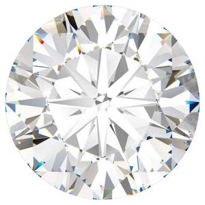 Moissanite de haute qualité, taille brillant rond, couleur E/Fancy, certifiée IGI, pour la fabrication de bijoux ou les bagues de fiançailles - Product Image 1