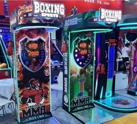 Machine d'amusement de boxe de poinçonnage de sports de boxe à pièces Machine de jeu d'arcade de sport simulateur d'arcade de boxe