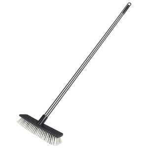 Adjustable Floor Broom Removable Handle Tilted Head Ergonomic Cleaning Brush for Wall and Floor - Product Image 1