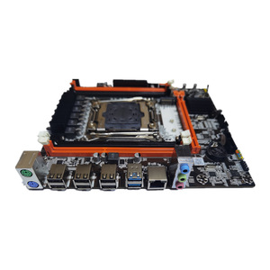 Motherboard Desktop X99 Micro-ATX Baru <span class=keywords><strong>DDR3</strong></span> Socket LGA2011-<span class=keywords><strong>3</strong></span> CPU E5 ECC REG Empat Kanal Grafis Terintegrasi Antarmuka SATA 64GB - Product Image 3