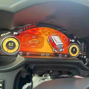 トヨタ FJ 2007-2022年式対応 12.3インチ デジタルクラスター LCDダッシュボード インストルメントパネル スピードメーター コックピット 車載マルチメディアプレーヤー - Product Image 4