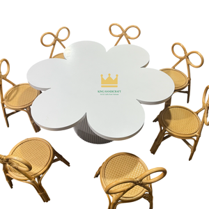 Sillas Infantiles de Ratán Hechas a Mano, para Decoración de Fiestas de Cumpleaños, Muebles para Eventos Infantiles, Diseño de Venta Caliente al por Mayor - Product Image 2