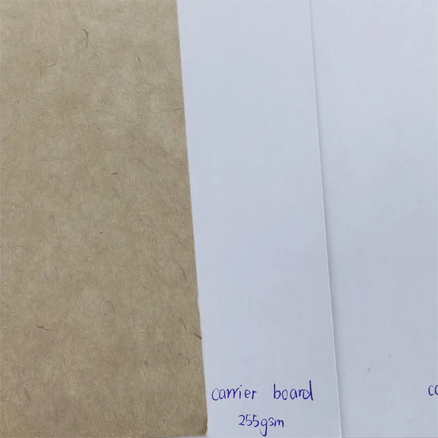 High Quality Economic Wet strong Paper Kraft Carrier Board Sheet Packing Beer Board for Handling Wooden Boards