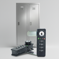 EVERGOOD 907, superventas, cerraduras de combinación con llave maestra, 4 códigos, cerradura de gabinete Digital, cerradura de contraseña de gabinete de oficina a la venta