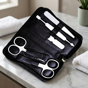 Set Professionale per Unghie ASAP Beauty Pakistan, Ecologico, Strumenti per Manicure in Acciaio Inox, Articoli per Parrucchieri in Materiale PU - Product Image 2