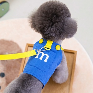 Pettorina per Cani GorisPet di Alta Qualità, Stile Jeans in Cotone, per Cani Piccoli, Tutte le Stagioni - Autunno Inverno Primavera - Product Image 5