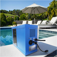 Fenlin Salz-Chlor-Generator-System PVC/PP für Schwimmbad-Wasseraufbereitung Elektrolyse-Desinfektionsmittel Gewerblich Privat