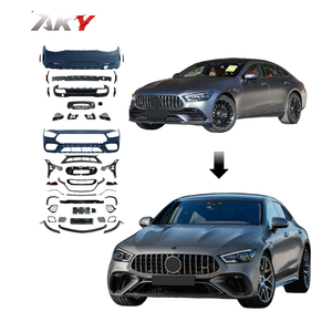 Haute qualité pour <span class=keywords><strong>Mercedes</strong></span> Benz <span class=keywords><strong>GT</strong></span> W290 Bodykit nouvelle condition pièces automobiles GT43 GT50 GT53 2020 + mise à niveau vers <span class=keywords><strong>AMG</strong></span> GT63S pare-chocs de voiture - Product Image 1