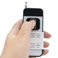 Télécommande de porte de garage 433 MHz à 2 boutons, code d'apprentissage 1527, contrôleur sans fil longue portée, émetteur 2CH pour interrupteur Tuya
